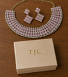 Premium Quality | Mehndi Polish | Choker Set | Amethyst Color |