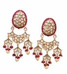 Premium Quality | Hema Dangler Earrings | 22K Gold Plated |