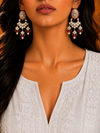 Premium Quality | Hema Dangler Earrings | 22K Gold Plated |