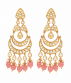 Premium Quality | Anuja Earrings | 22k Gold Plated |