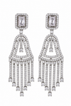 Premium Quality | Triya Earrings | Silver Plated |
