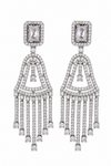 Premium Quality | Triya Earrings | Silver Plated |