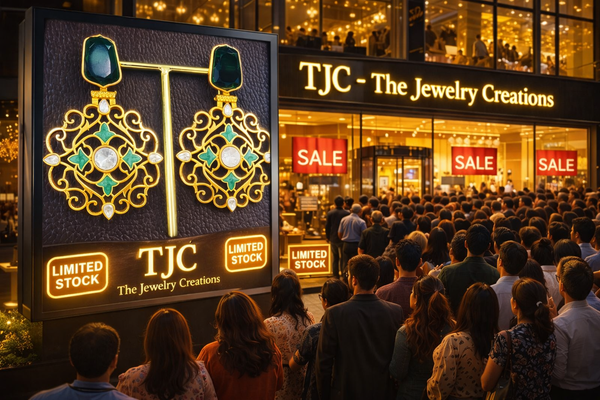 Traditional Green Onyx Dangler Partywear Premium Quality Earrings in Gold Plated