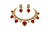 Ruby Red Inspired Bridal Choker Premium & Elegant Handicraft Necklace