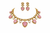 Pink Sapphire Inspired Bridal Choker Designer Popular Necklace & Bollywood Celebrity Wear Traditional Necklace
