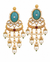 Premium Quality | Dangler Earrings| Artificial Stone | Sky Blue Color |