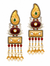 Premium Quality | Dangle Earrings | Artificial Stone | Red Color|