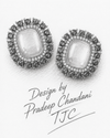 Premium Quality | Studs Earrings | Brass | Pink Color |