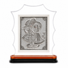 925 Fine Silver Radha Krishna Decorative Frame | Hindu Home Temple Decor | Religious Silver Idol Frame | Janmashtami Gift