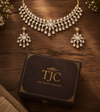 Premium Quality | Moissanite Tiyani Kundan | Choker Set | Handmade Jewelry |