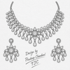 Premium Quality | Moissanite Tiyani Kundan | Choker Set | Handmade Jewelry |