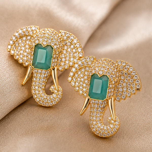 Premium Quality | Elephant Design | Hydro | Necklace Set |