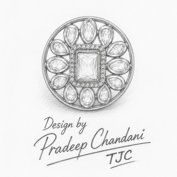Premium Quality | Cocktail & Moissanite | Statement Ring |