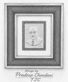 Handmade 925 Silver Plated | Dr. B.R Ambedkar Wall Frame | Cultural Heritage |
