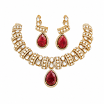 Premium Quality | Doublet Stone | Necklace Set |