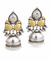 Premium Quality | Antique Silver | Classic Dome Shaped |Jhumka Earrings |