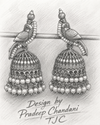 Premium Quality | Nakshi Jhumki Earrings | Handmade Jewelry |