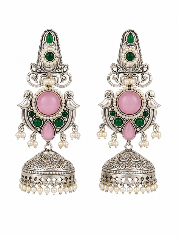 Premium Quality | Jyotsna Jhumki Earrings | Ethnic Jewelry |