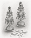 Premium Quality | Jyotsna Jhumki Earrings | Ethnic Jewelry |