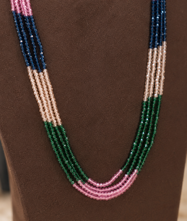 Premium Quality | Multi Sapphire Inspired | Hydro Beads | Multi Color Mala |