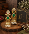 Premium Quality | Brass | Jhumki Earrings | Gold Plated |