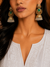 Premium Quality | Brass | Jhumki Earrings | Gold Plated |