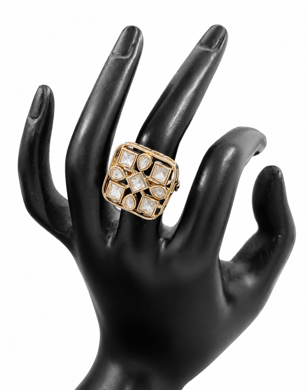 Premium Quality I Moissanite I Cocktail Style I RingI