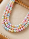 Premium Quality I Multi Sapphire Inspired I Onyx Beads I Necklace I