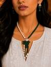 Premium Quality I American Diamond I Necklace Set With Earrings I