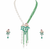 Premium Quality I American Diamond I Necklace Set With Earrings I