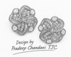 Premium Quality | American Diamond | Studs Earrings |