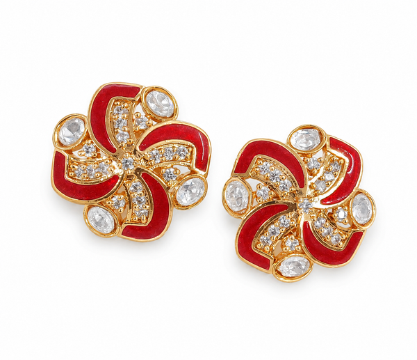 Premium Quality | American Diamond | Studs Earrings |
