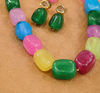 Premium Quality | Multi Color Sapphire Inspired | Tumble Mala |