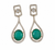 Premium Quality | Monalisa Stone | Earrings | Mint Color |