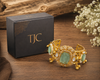 Premium Quality | Doublet Stone | Bangles| Mint Color |