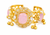 Premium Quality | Doublet Stone | Bangles| Pink Color |