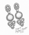 Premium Quality | Monalisa Stone | Earrings| Pink Color |