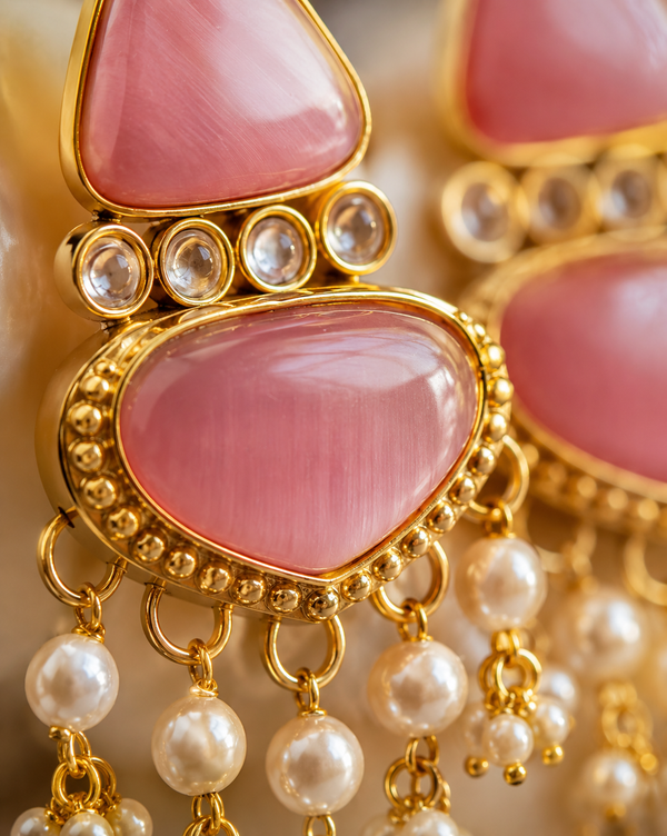 Premium Quality | Dangler Earrings | Artificial Stone |