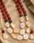 Premium Quality | Layered Mala Set | Red Color |