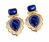 Premium Quality | Sabyasachi Inspired Earrings | Blue Color |