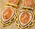Premium Quality | Sabyasachi Inspired Earrings | Peach Color |