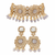 Monalisa Ivory Grey| American Diamond Choker Necklace Set with Earrings | Elegant Jewelry |