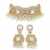 Monalisa Ivory White | American Diamond Choker Necklace Set with Earrings | Elegant Jewelry |