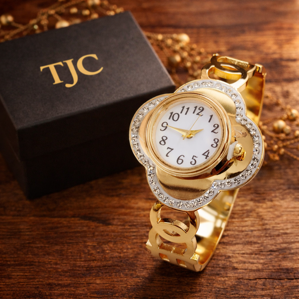 Premium Quality Watch Bracelet in Oval Shape & Elegant Anti - Tarnish Jewelry