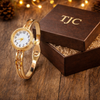 Premium Quality Watch Bracelet in Anti - Tarnish Jewelry & Gold Plated Elegant Watch Bracelet
