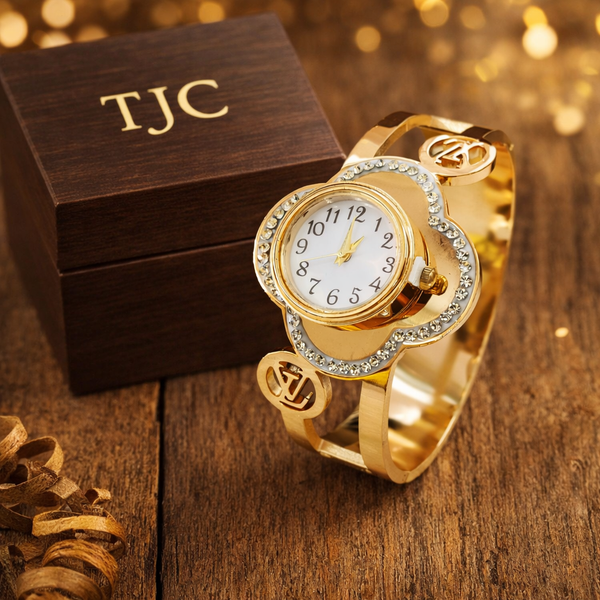 Anti - Tarnish Premium Quality Watch Bracelet with Oval Shape