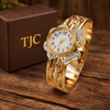 Premium Quality Round Shape Watch Bracelet & Elegant Anti - Tarnish Jewelry