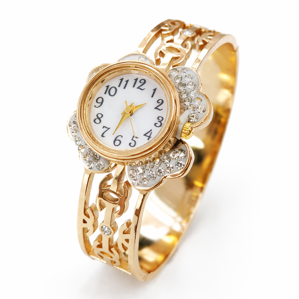 Premium Quality Round Shape Watch Bracelet & Elegant Anti - Tarnish Jewelry