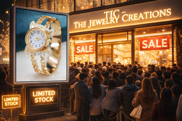 Premium Quality Round Butterfly Watch Bracelet & Royal Anti - Tarnish Jewelry