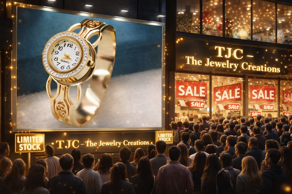 Anti - Tarnish Premium Quality Watch Bracelet in Round Shape